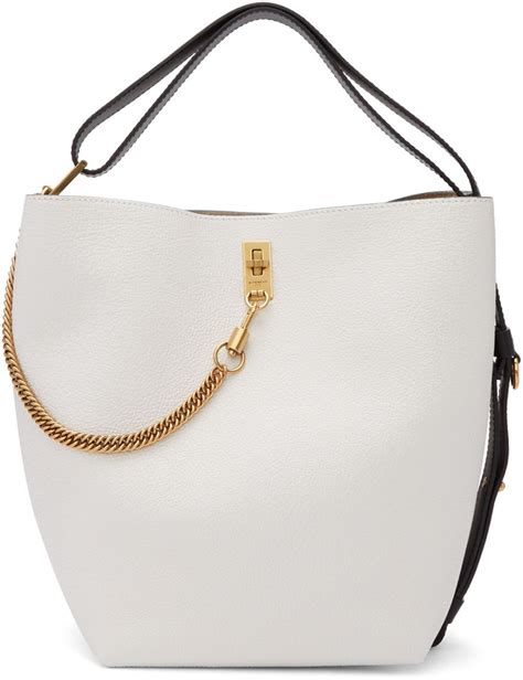 givenchy white bucket bag|Givenchy bags saks.